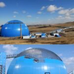 water base paint for oil tanks and petrochemical storage dome