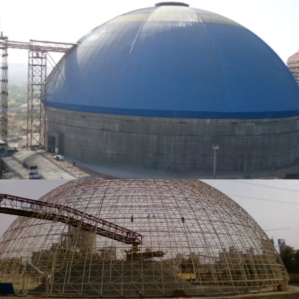 water base paint for oil tanks and petrochemical storage dome