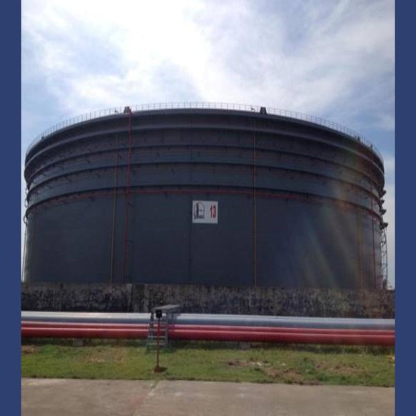 water base paint for oil tanks and petrochemical storage dome